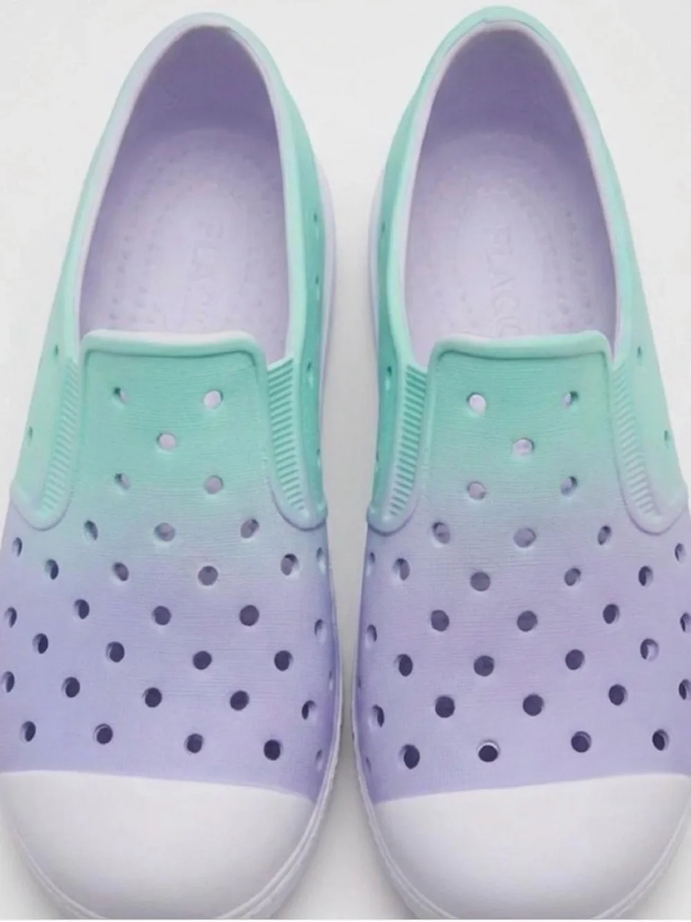 The Children's Place Mint & Lavender Slip-On Water Shoes